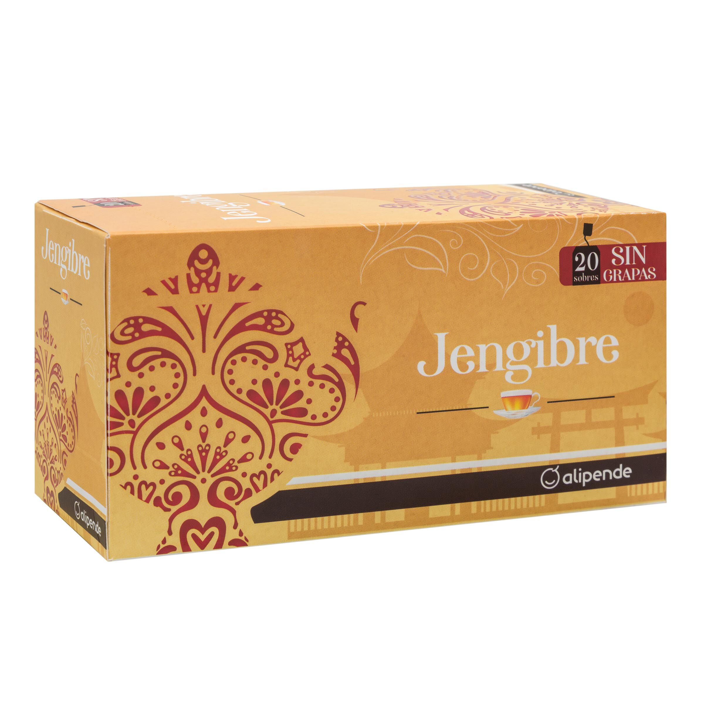Infusión Alipende 20u jengibre