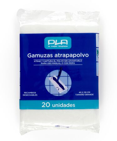 Gamuza atrapapolvo Pla 20 unidades