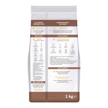 Harina sin gluten Natur Dacsa 1kg multiusos