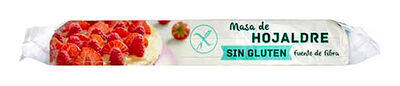 Masa de hojaldre sin gluten 280g