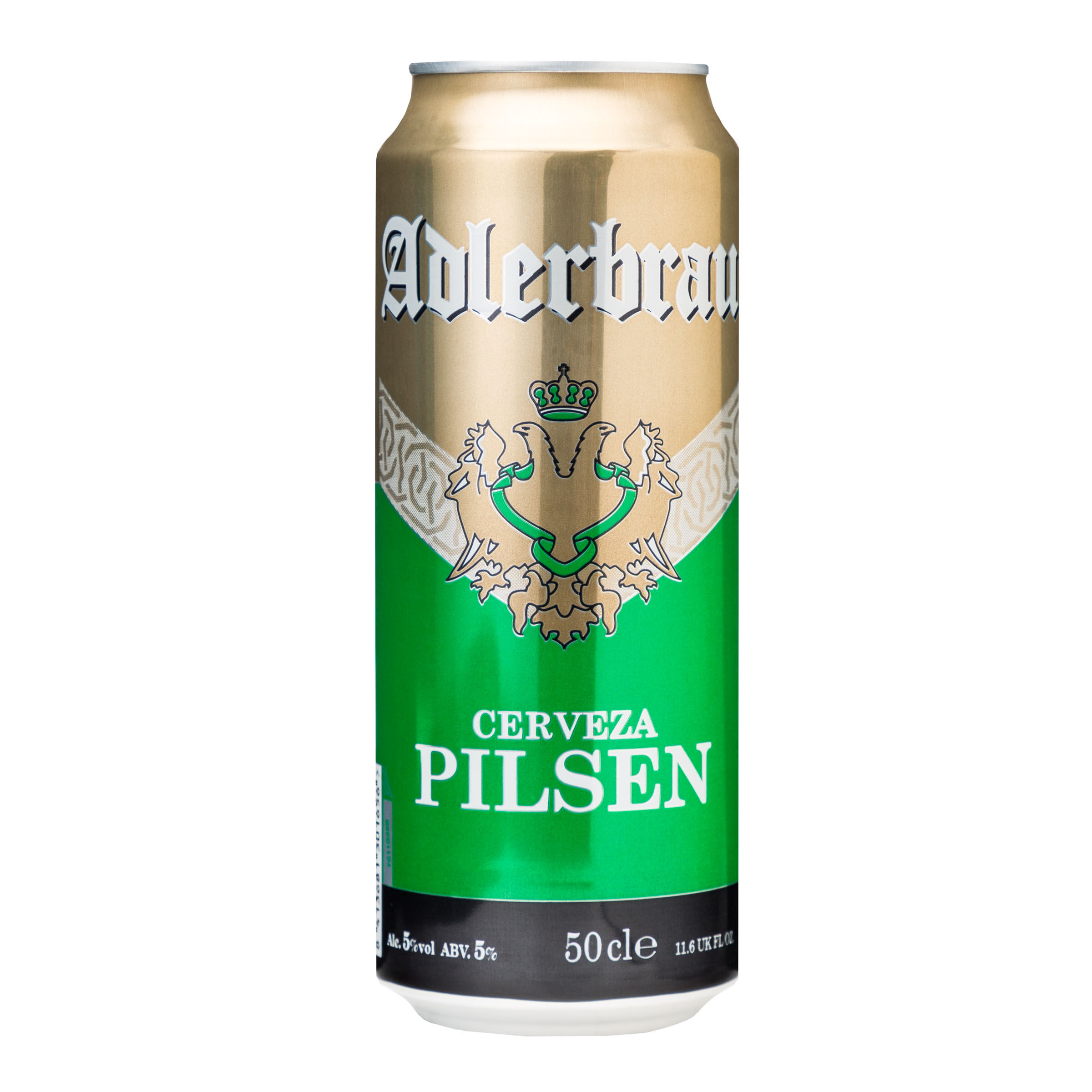 Cerveza rubia Adlerbrau lata 50cl