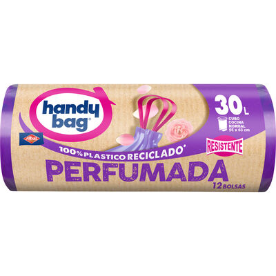 Bolsa Basura Handy Bag Perfumada 30L 12 bolsas