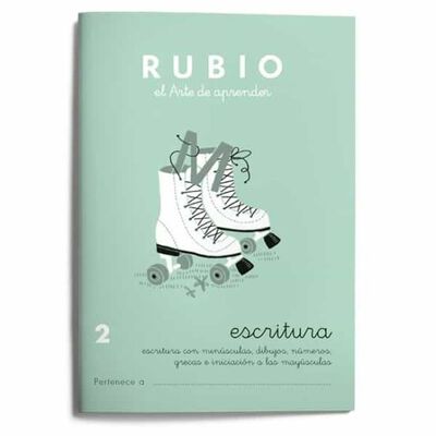 Cuaderno Escritura Rubio Nº2