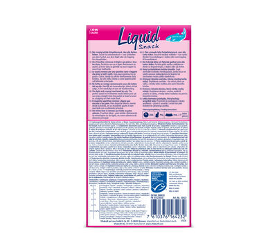 Snack gato Vitakraft l&iacute;quido 6 unidades
