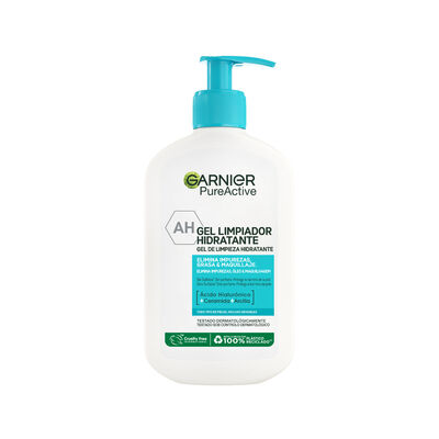 Gel limpiador facial Garnier 250 ml hidratante