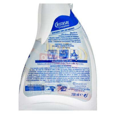 Limpiacristales Cristalino 750ml pistola