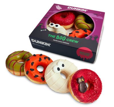 Dunkin 4 unidades haloween