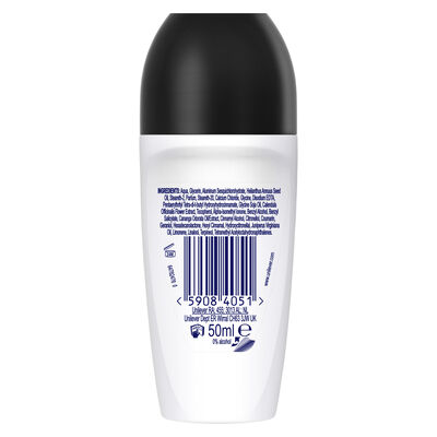 Desodorante en roll-on 0% Dove 50ml Invisible
