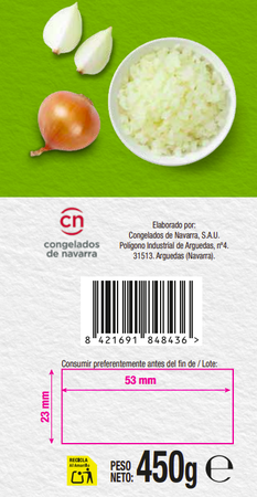 Cebolla Alipende 450g troceada