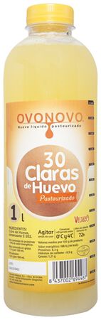 30 claras de huevo Ovonovo 1l