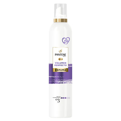Espuja fijadora Pantene 300 ml Volumen Perfecto
