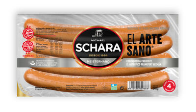Salchichas Michael Schara 340G El Arte Sano 4 Piezas