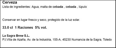 Cerveza Rubia Pilsner Staropramen botella 33cl