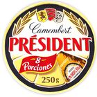 Queso camembert en porciones Président 250g