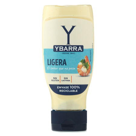 Mayonesa ligera bocabajo Ybarra 400ml