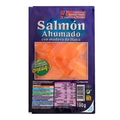 Salmón ahumado Alipende 100g