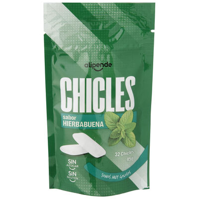Chicles hierbabuena s/gluten s/azúcar Alipende 45g