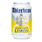 Cerveza sin alcohol con limón Adlerbrau lata 33cl
