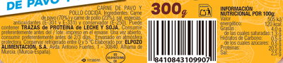 Kebab king upp Elpozo 300 gr pavo-pollo