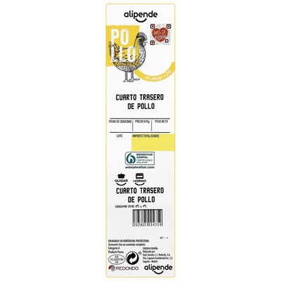 Traseros de pollo 650g aproximadamente