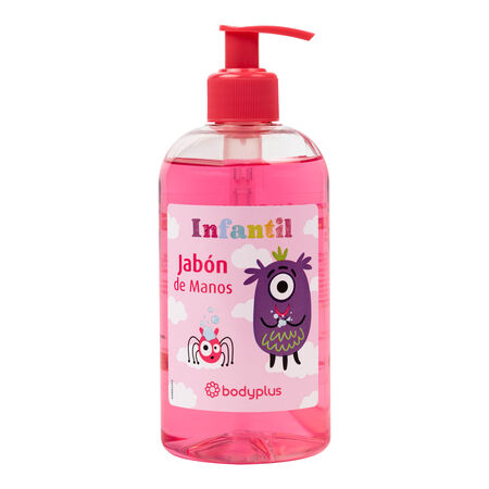 Jabón de manos con dosificador Bodyplus 500ml infantil
