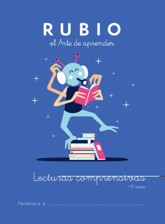 Cuaderno Lectura Comprensiva Rubio + 6 Años