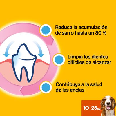 Snack higiene dental perro Dentastix 7 unidades