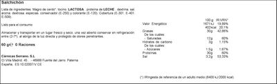 Salchichón Snack u Serrano 60g