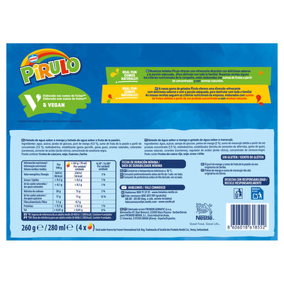 Pirulo Nestle 4U Mango