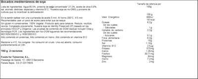 Bocados mediterráneos 100% vegetal Heüra 160g
