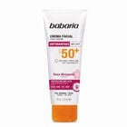 Crema Solar Facial Stick Babaria 75ml F50 Rosa Mosqueta