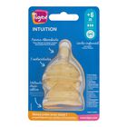 Tetina l&aacute;tex Tigex pack 2 base ancha desde 6meses