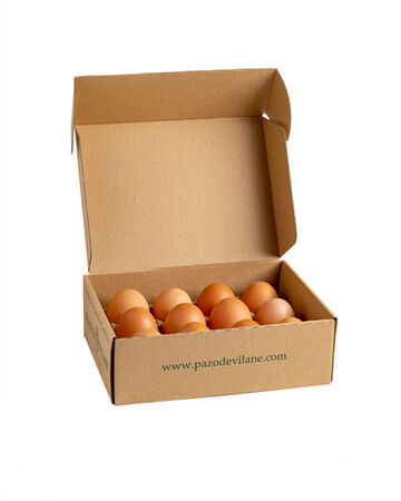Huevos camperos Pazo de Vilane 12 unidades