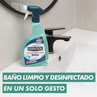 Limpiador desinfectante Sanytol 750ml ba&ntilde;o