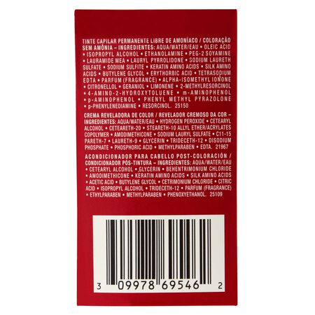 Tinte de cabello sin amoníaco Revlon Colorsilk nº 46 castaño cobrizo