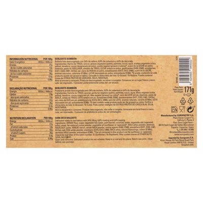 Berlidots chocolate 2 uds