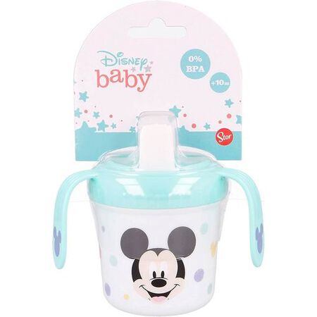 Taza entrenamiento Stor Mickey con asas 250ml