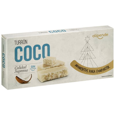 Turr&oacute;n Alipende 250g coco