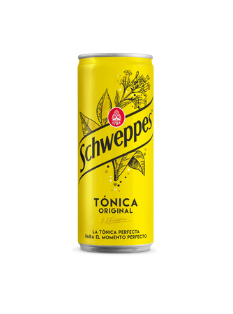 Tónica Schweppes lata 33cl original
