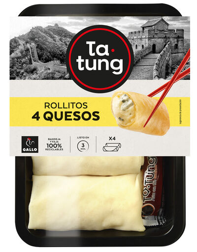 Rollito 4 quesos Tatung 240g