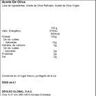 Aceite de oliva 0,4º Carbonell 5l