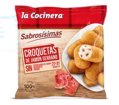 Croqueta La Cocinera sabrosísima 500g jamón