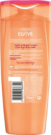 Champú reconstructor Elvive 370ml dream long para cabello largo