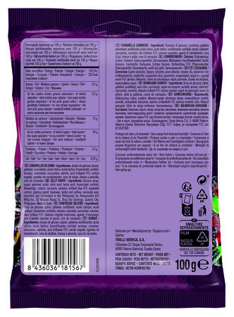 Golosina tarantula Trolli 100g