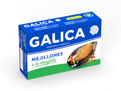 Mejillón a la vinagreta Galica 65g 13/18