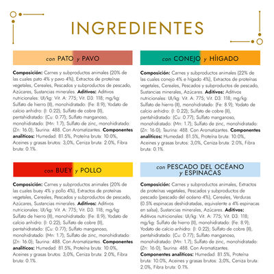 Comida húmeda pescado para gatos Gold Gourmet 85g