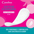 Protegeslip Carefree 56 uds tacto de algod&oacute;n natural
