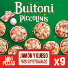 Piccolinis Buitoni 270g queso y jamón