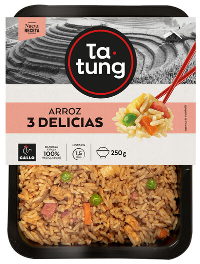 Arroz 3 delicias Ta-tung 250g