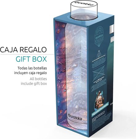 Botella Quokka acero inoxidable 63cl tropical